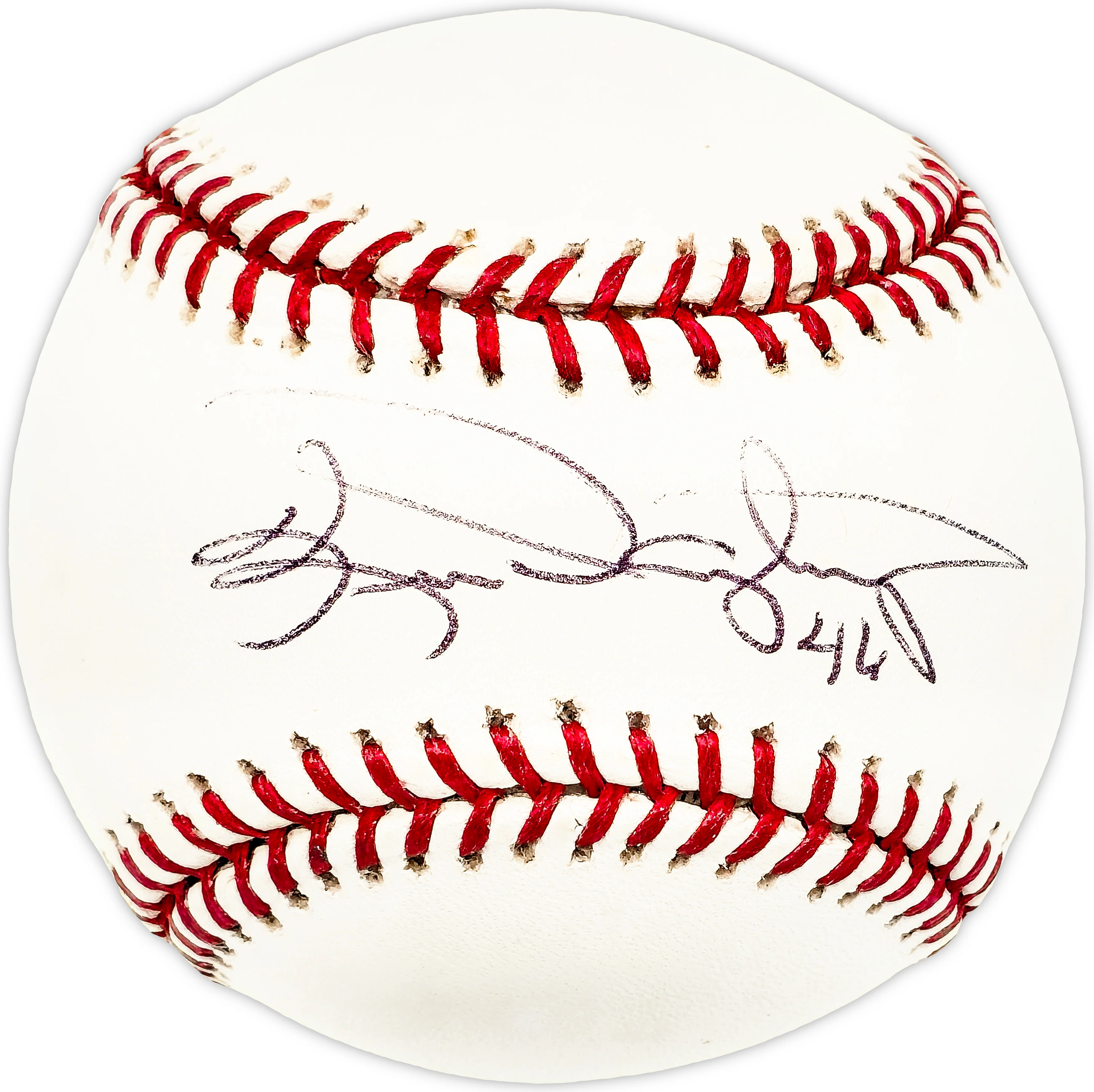Ken Dayley Autographed Official MLB Baseball St. Louis Cardinals