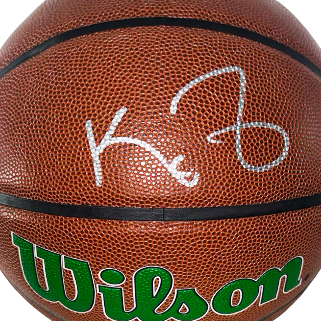 Kevin Garnett Signed Boston Celtics NBA Team Logo Basketball (JSA) - Image 2