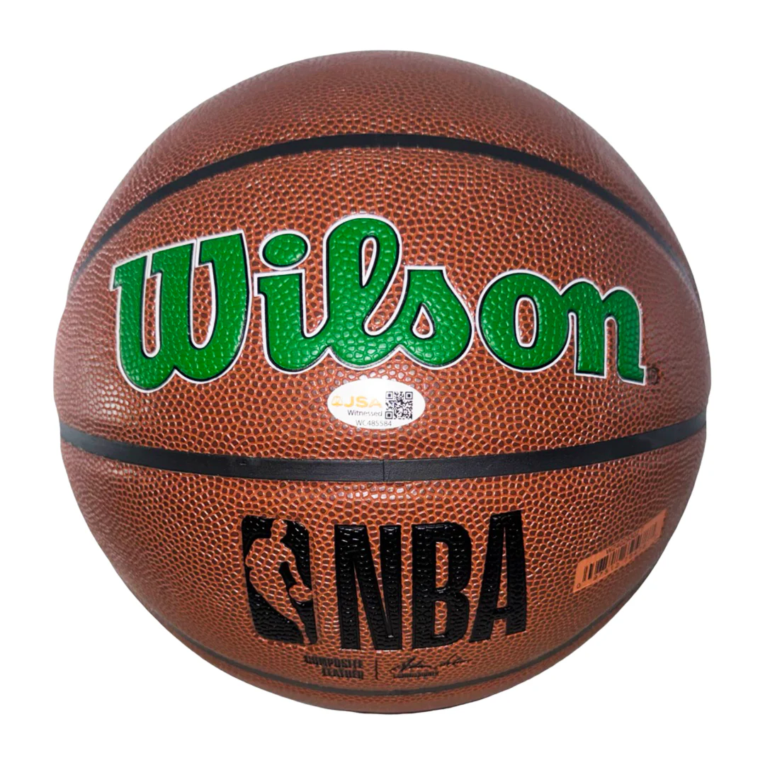 Kevin Garnett Signed Boston Celtics NBA Team Logo Basketball (JSA) - Image 3