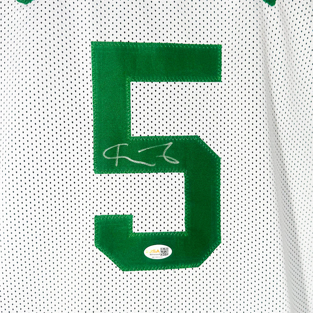 Kevin Garnett Signed Boston White Basketball Jersey (JSA) - Image 2