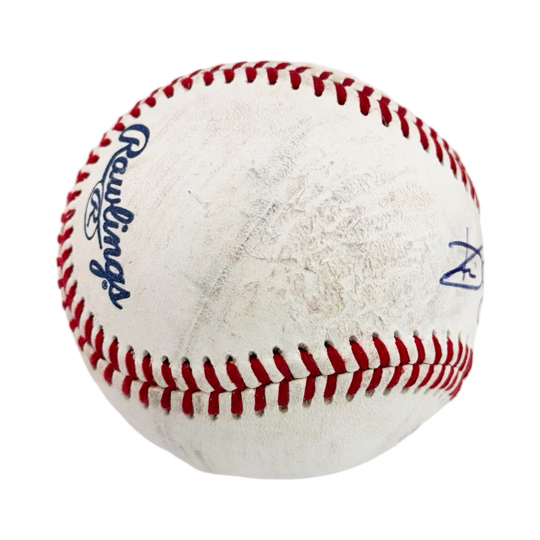 Kevin Gausman Game Used Signed Rawlings Official Major League Baseball (JSA) - Image 2