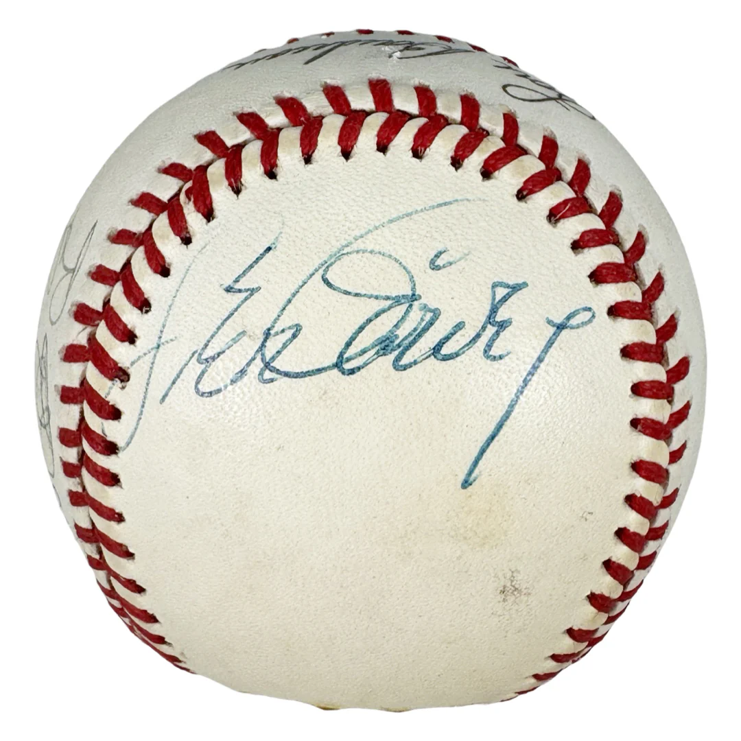 Killebrew, Robinson, Garvey, Boudreau, Williams Signed Rawlings Official American League Baseball (JSA) - Image 5