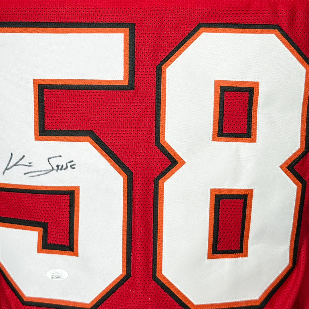 Kwon Alexander Signed Tampa Bay Red Football Jersey (JSA) - Image 2