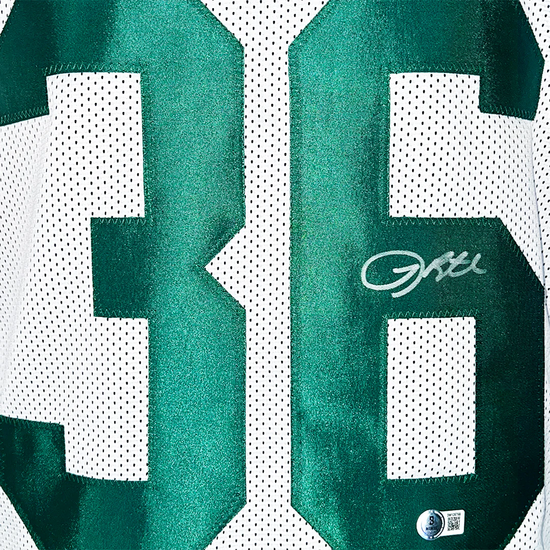 Leroy Butler Signed Green Bay White Football Jersey (Beckett) - Image 2