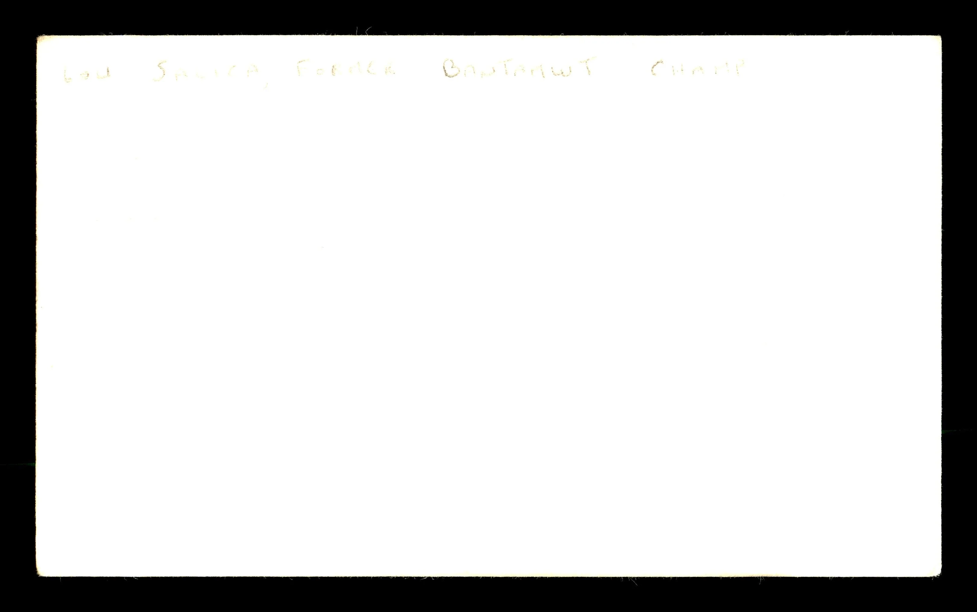 Louis "Lou" Salica Autographed 3x5 Index Card Bantamweight Champ SKU #179718 - Image 2