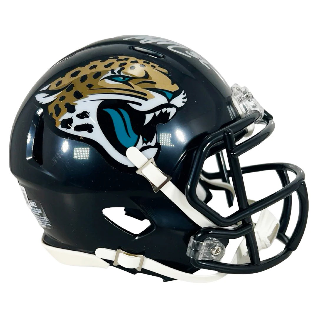 Maurice Jones-Drew Signed Jacksonville Jaguars Speed Mini Football Helmet (Beckett) - Image 3