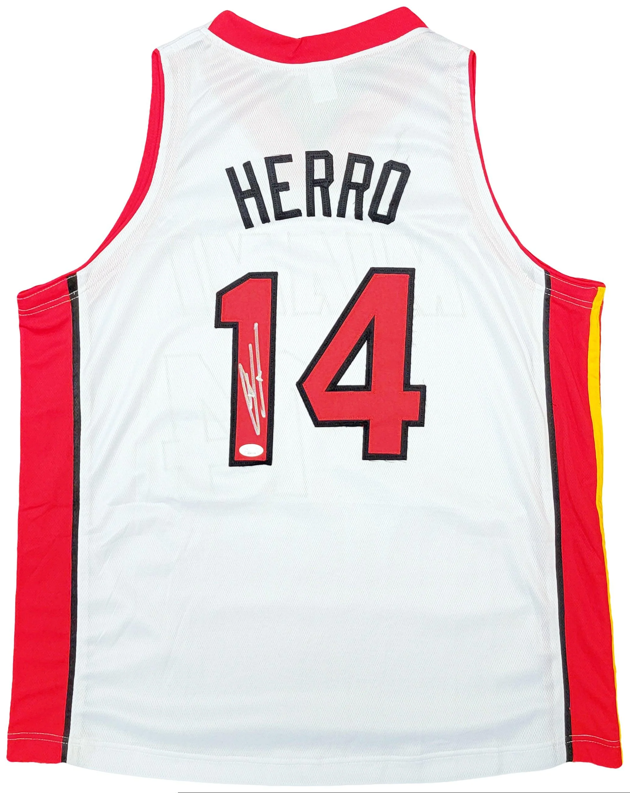 Miami Heat Tyler Herro Autographed White Jersey JSA Stock #207954 - Image 2