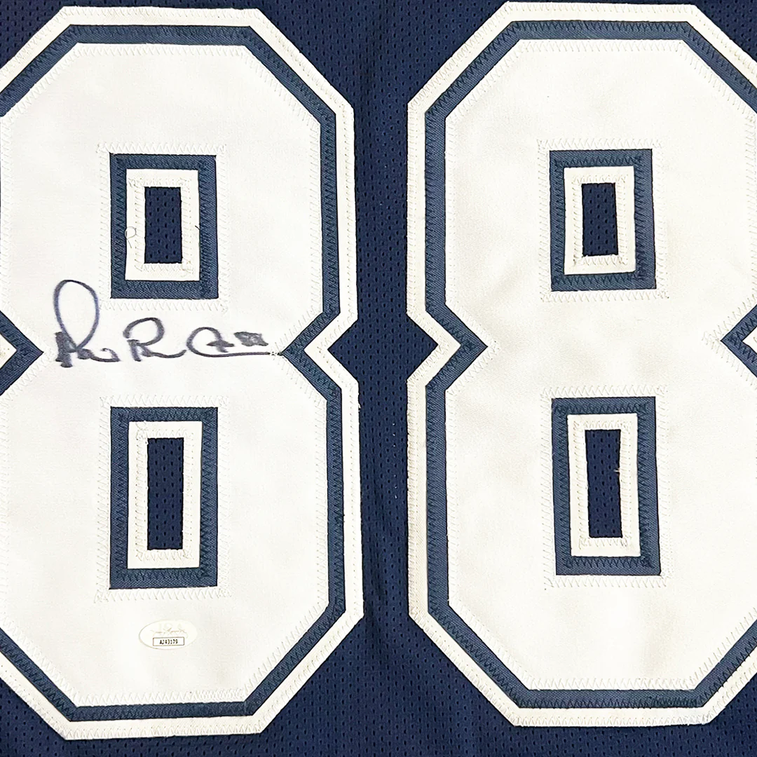 Michael Irvin Signed Dallas Navy Football Jersey (JSA ) - Image 2