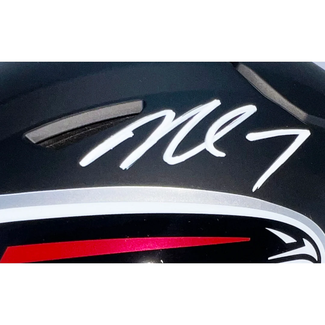 Michael Vick Signed Atlanta Falcons Midi SpeedFlex Football Helmet (Beckett) - Image 2