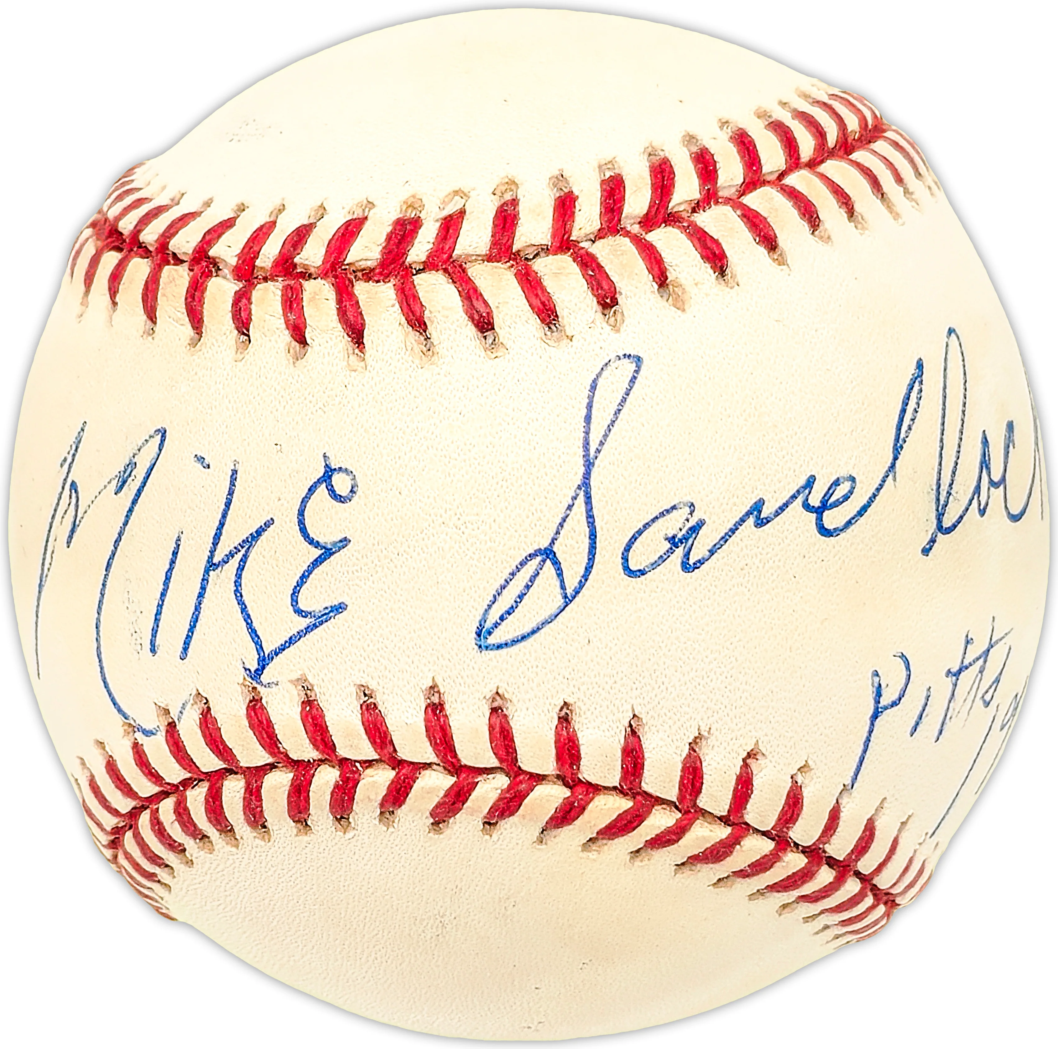 Mike Sandlock Autographed Official NL Baseball Pittsburgh Pirates "1953"