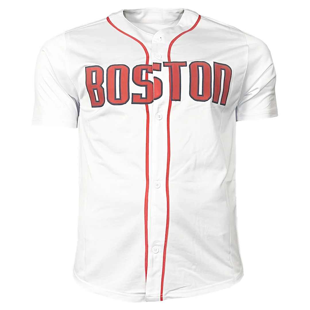 Mike Timlin Signed 04, 07 WS Champs Inscription Boston White Baseball Jersey (PSA) - Image 3