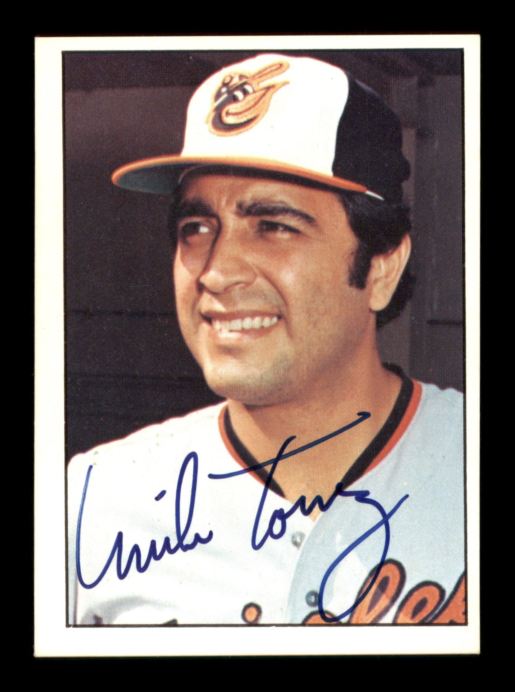 Mike Torrez Autographed 1975 SSPC Card #381 Baltimore Orioles SKU #204639