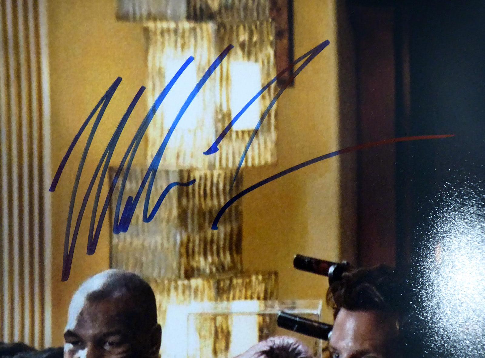 Mike Tyson Autographed 16x20 Photo The Hangover In Blue JSA Stock #179417 - Image 2