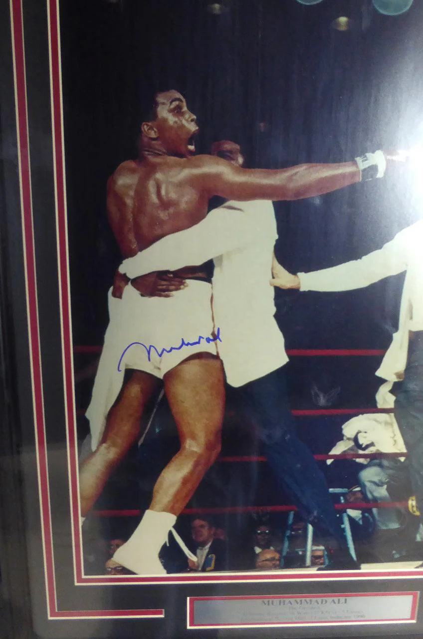 Muhammad Ali Autographed Framed 16x20 Photo PSA/DNA #S14059 - Image 2