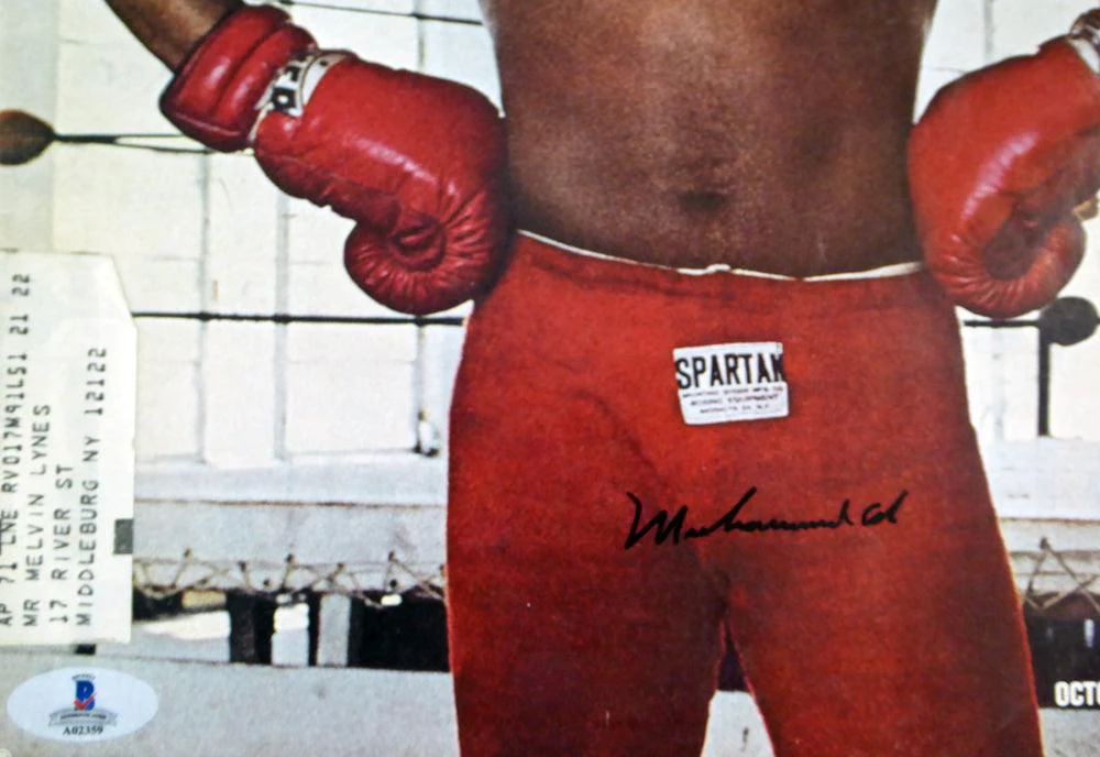 Muhammad Ali Autographed Life Magazine Beckett BAS #A02359 - Image 2
