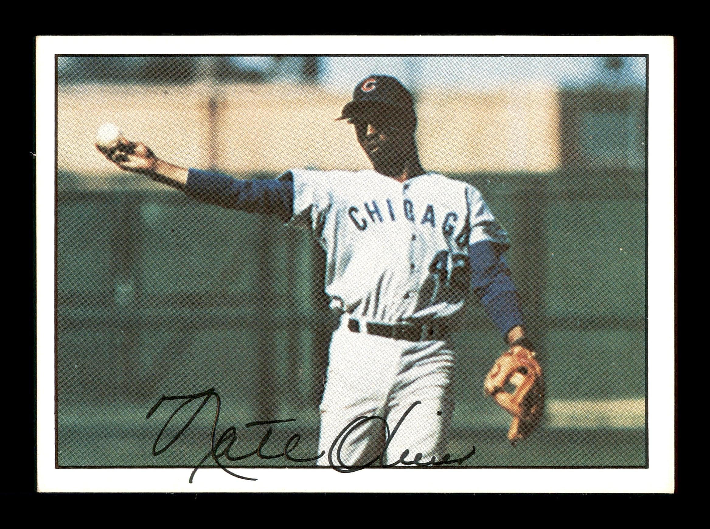 Nate Oliver Autographed 1981 TCMA Card #389 Chicago Cubs SKU #171874
