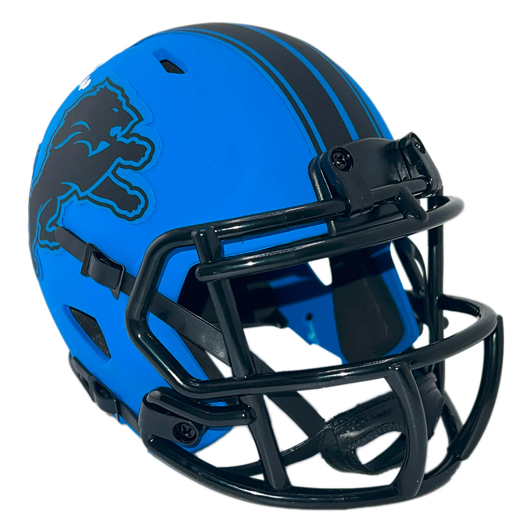 Ndamukong Suh Signed Detroit Lions Rave Mini Football Helmet (Beckett) - Image 3