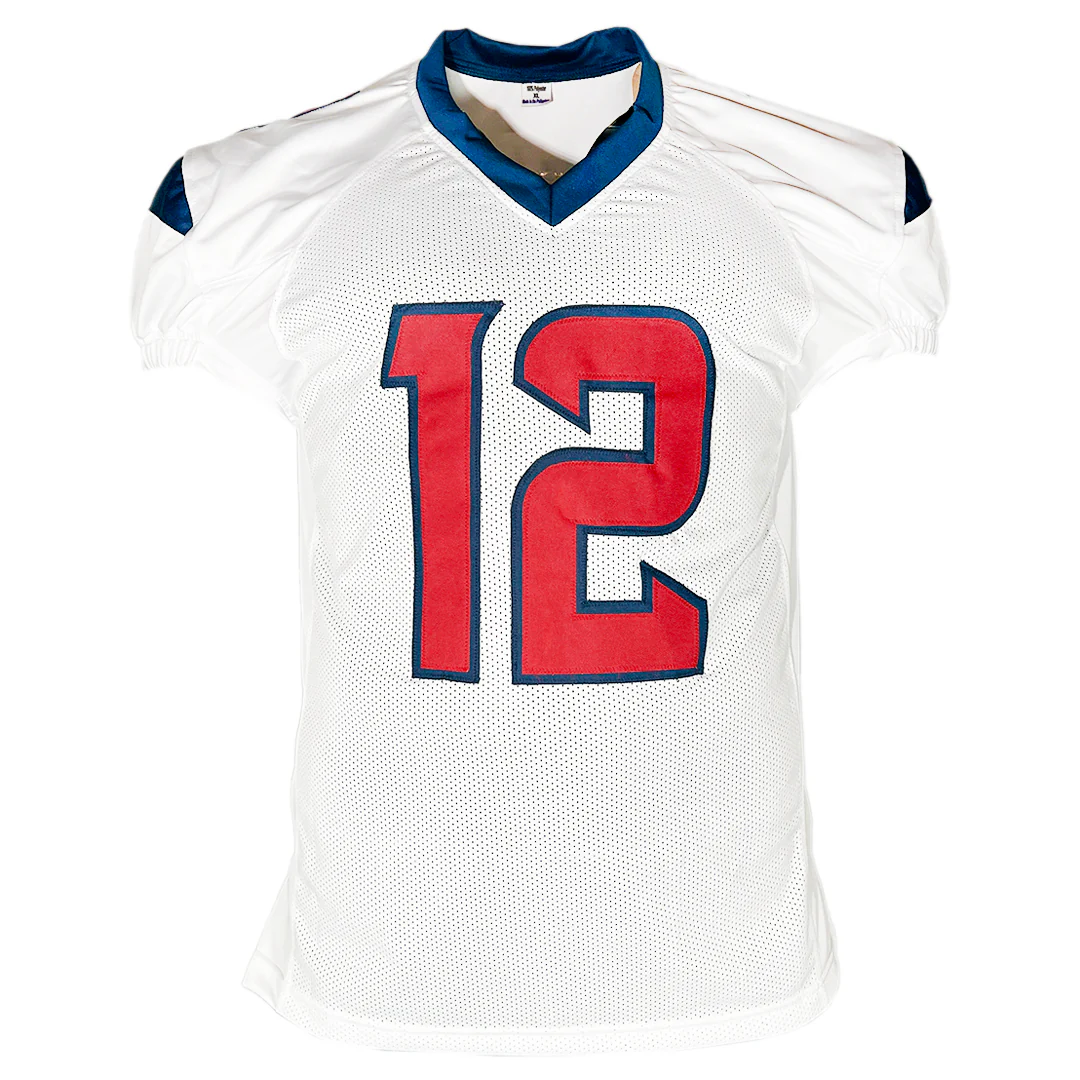 Nico Collins Signed Houston White Game Style Football Jersey (JSA) - Image 3