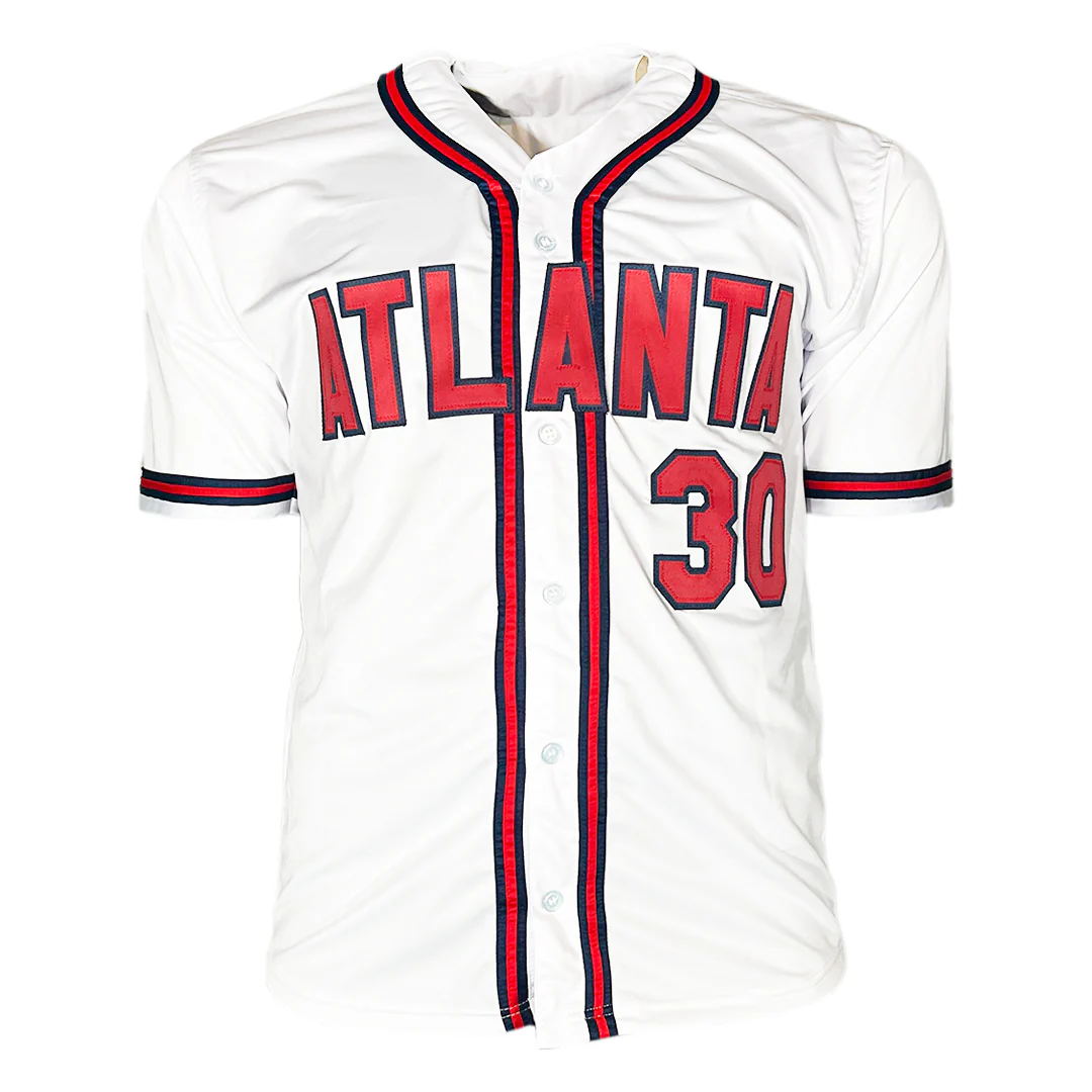 Orlando Cepeda Signed Atlanta White Baseball Jersey (JSA) - Image 3