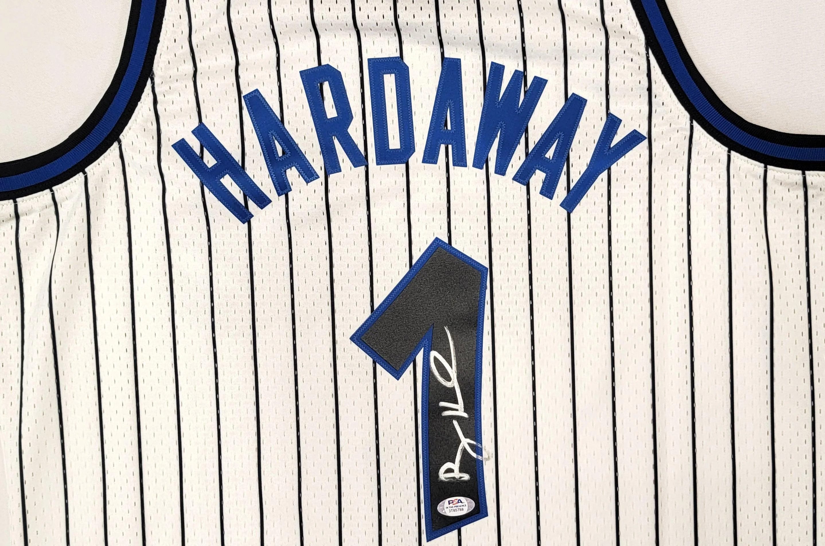 Orlando Magic Anfernee "Penny" Hardaway Autographed 1993-94 Mitchell & Ness Hardwood Classics White Jersey Size L PSA/DNA #3T85788 - Image 2