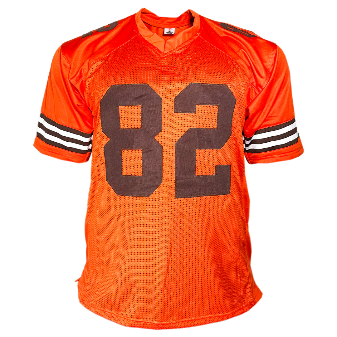 Ozzie Newsome Signed Cleveland Inverted Orange Football Jersey (JSA) - Image 3