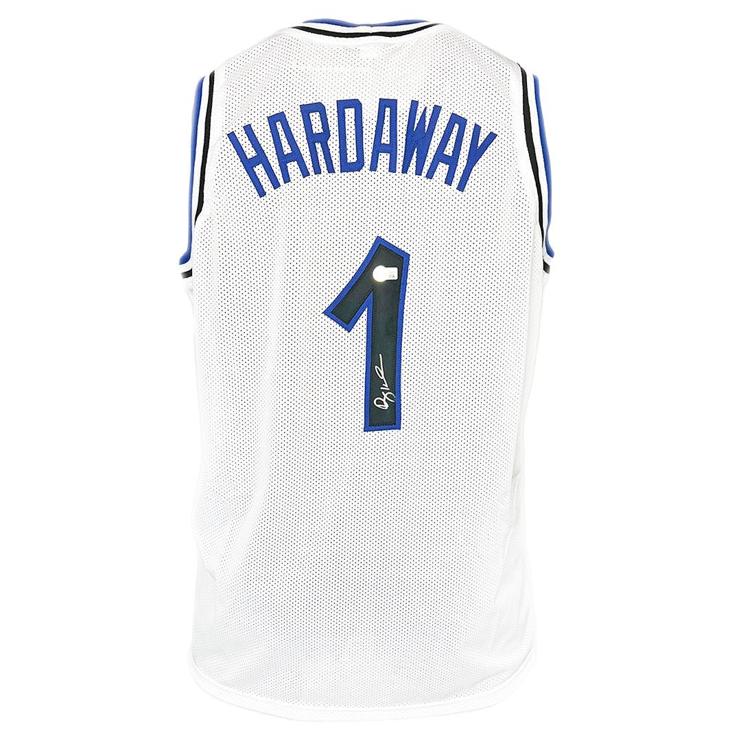 Anfernee Penny Hardaway Signed Orlando White Basketball Jersey (Beckett)