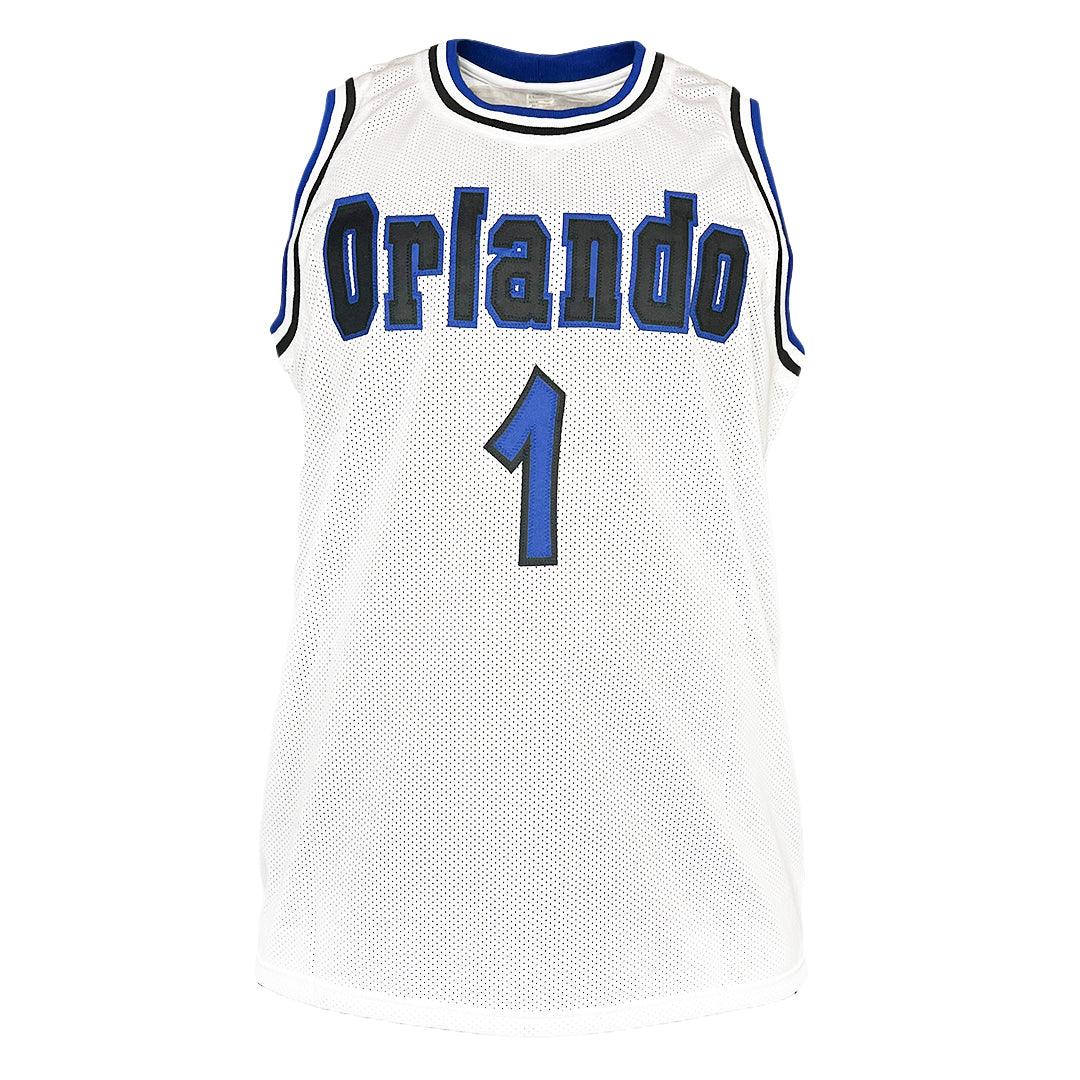 Anfernee Penny Hardaway Signed Orlando White Basketball Jersey (Beckett) - Image 3