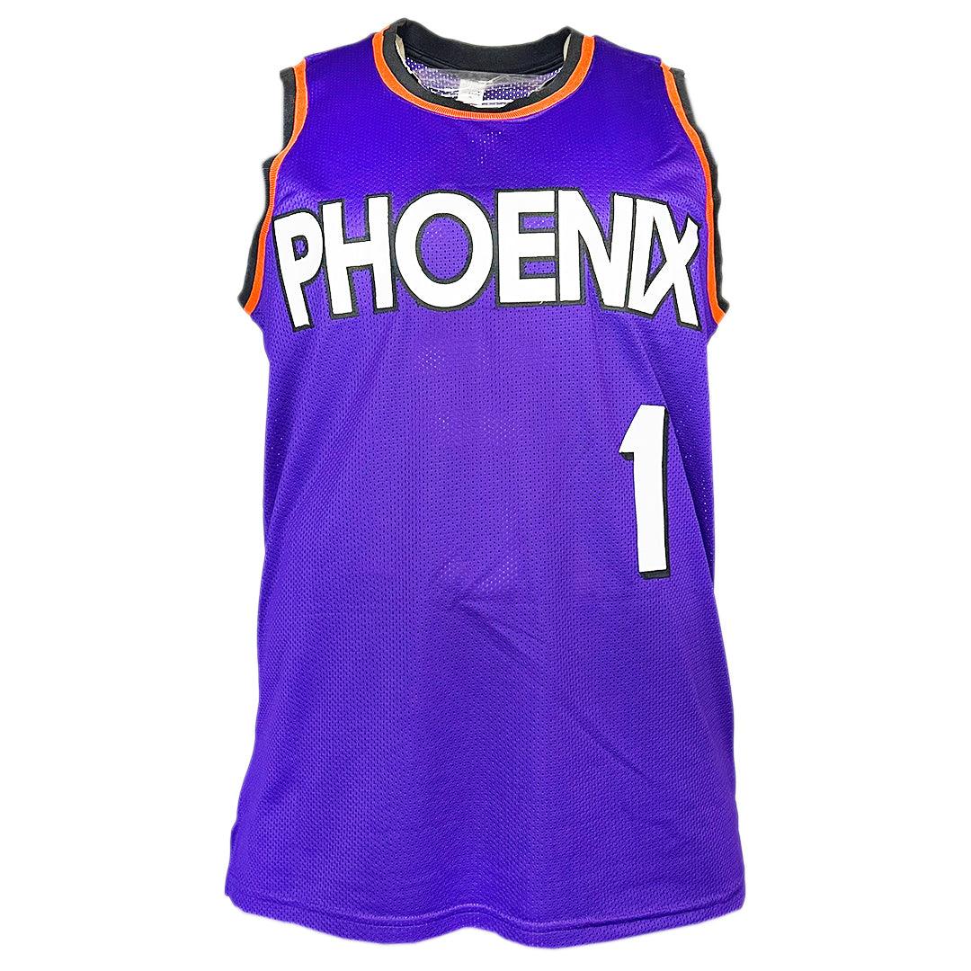 Anfernee Penny Hardaway Signed Phoenix Purple Basketball Jersey (Beckett) - Image 3