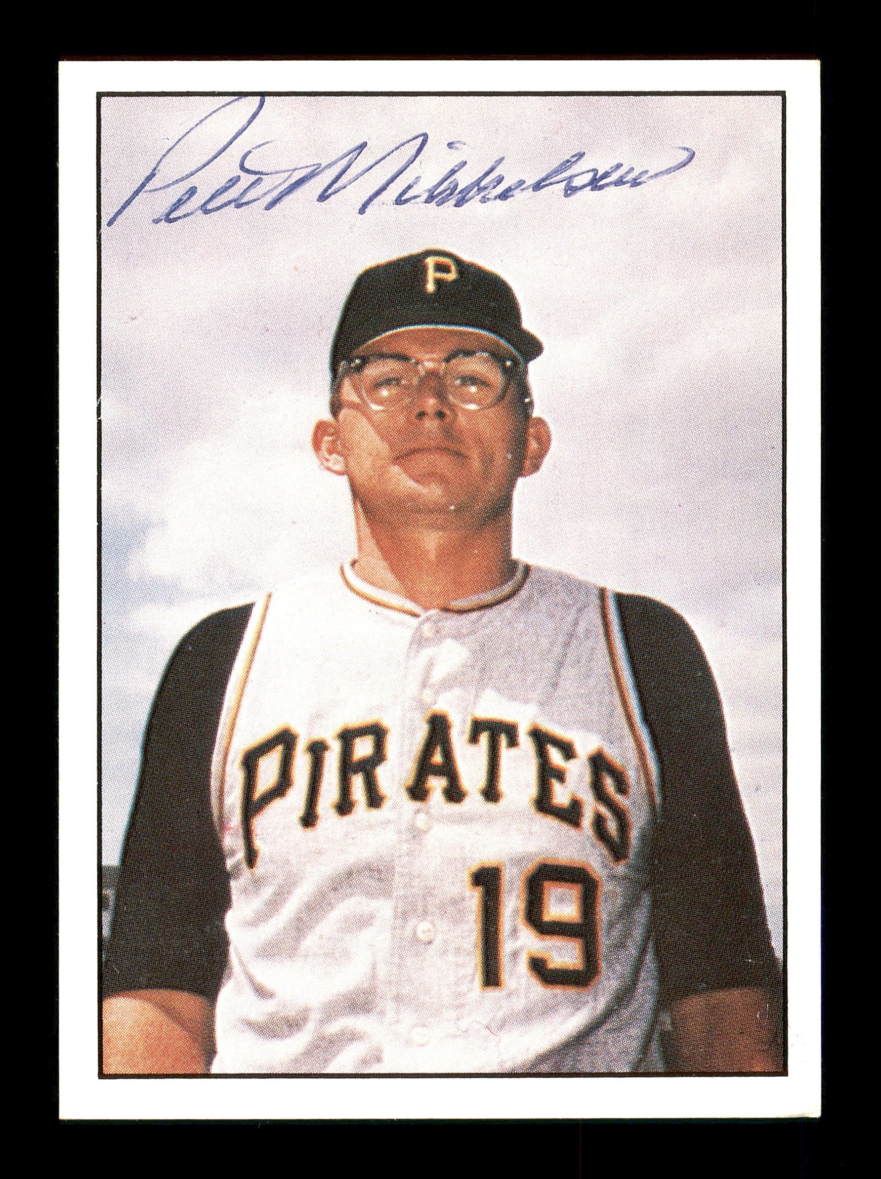 Pete Mikkelsen Autographed 1981 TCMA Card #431 Pittsburgh Pirates SKU #171808