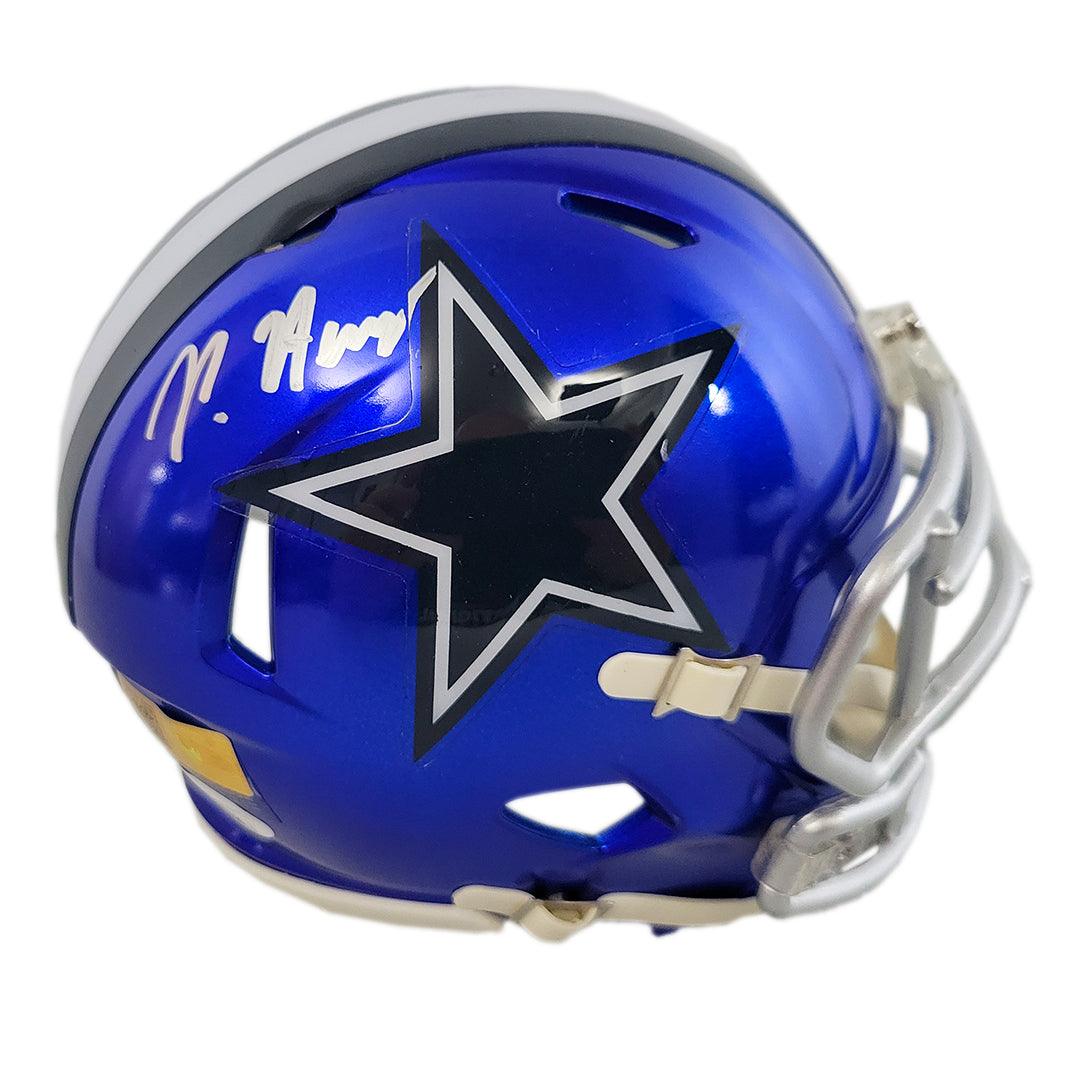 Peyton Hendershot Signed Dallas Cowboys Flash Speed Mini Replica Football Helmet (JSA)