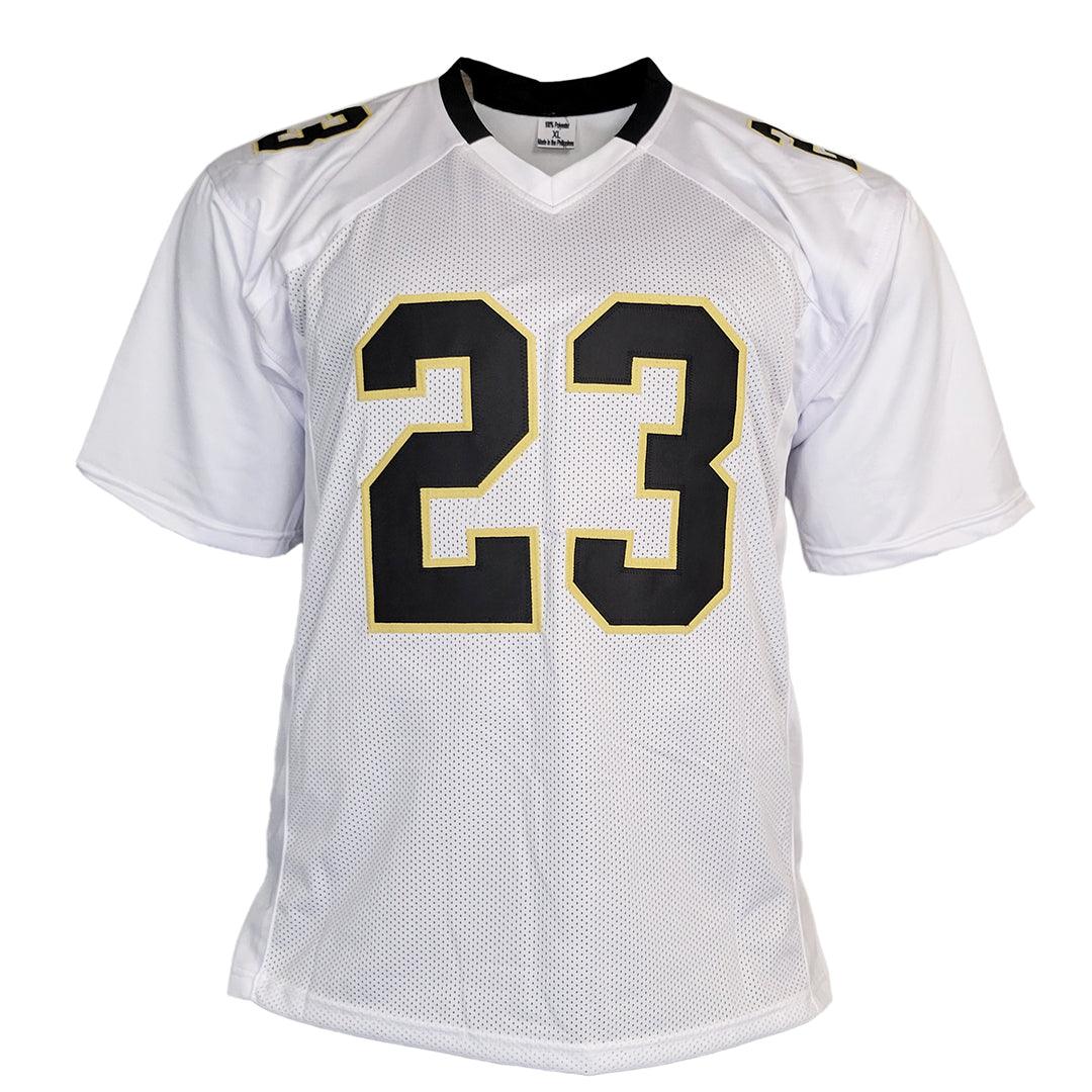 Pierre Thomas Signed New Orleans White Football Jersey (JSA) - Image 2