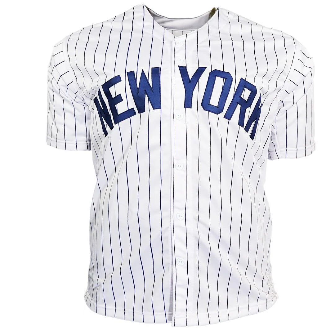 Rachel Balkovec Signed New York Pinstripe Baseball Jersey (Beckett) - Image 3