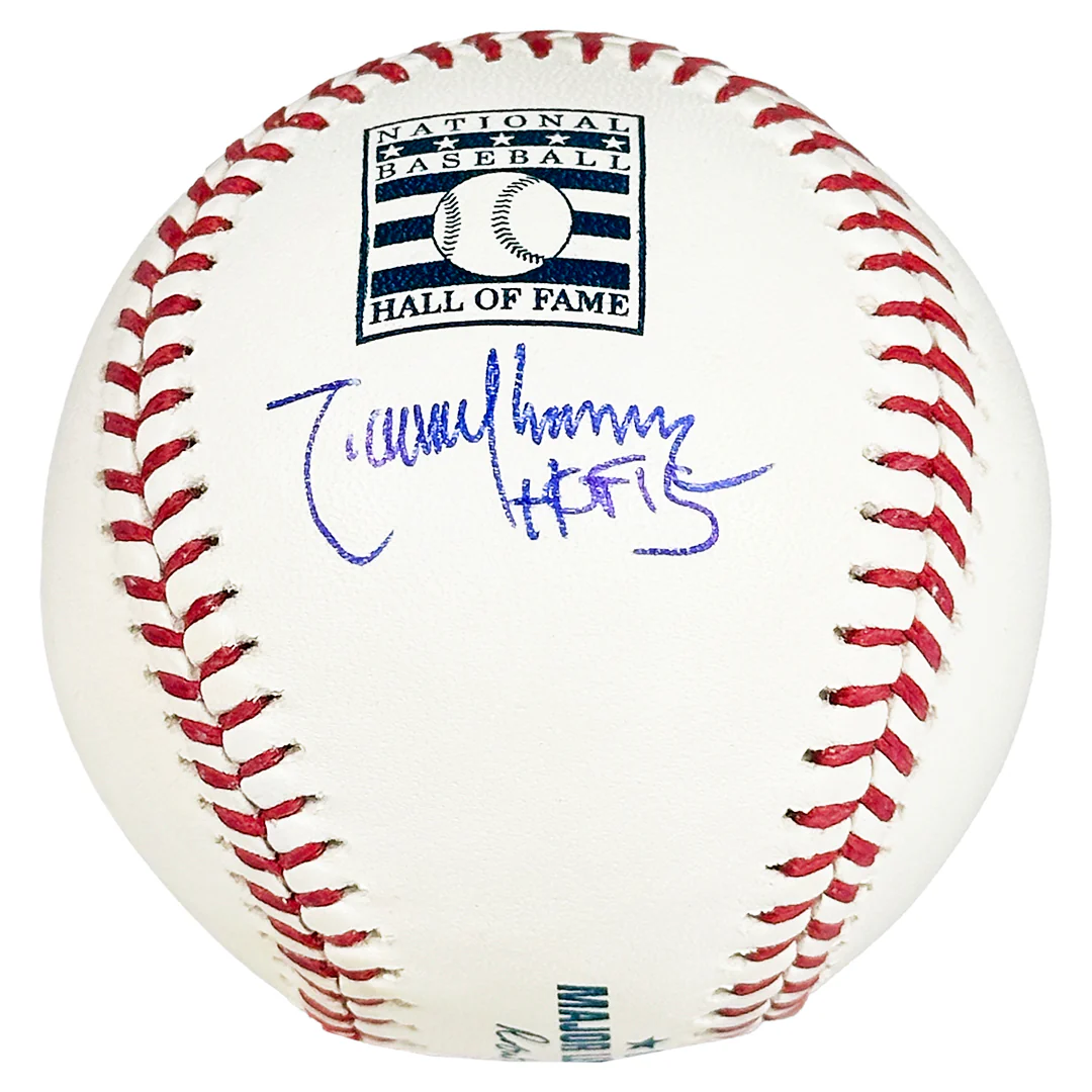 Randy Johnson Signed HOF 15 Inscription Rawlings Official Hall of Fame Baseball (Fanatics/MLB)