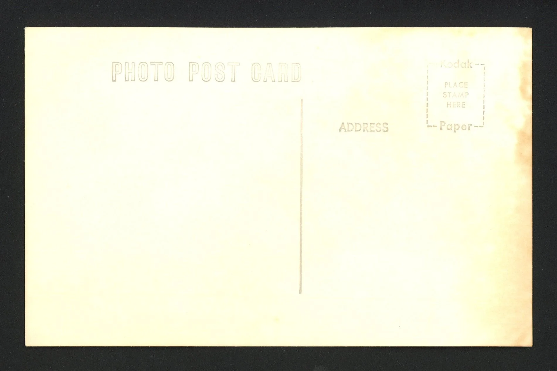 Ray Hayworth Autographed 3.5x5.5 Jim Rowe Postcard Brooklyn Dodgers (Smear) SKU #164887 - Image 2