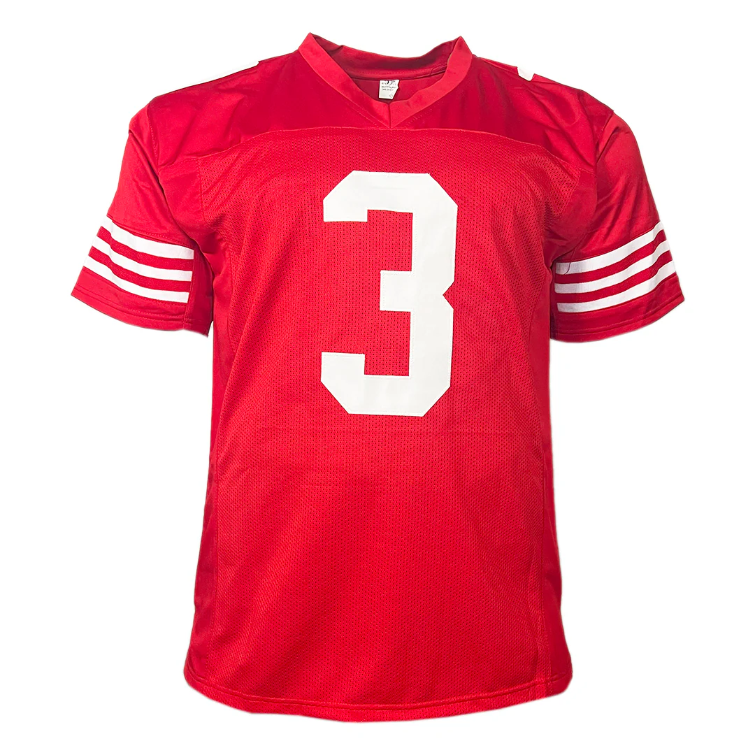 Ray-Ray McCloud Signed San Francisco Red Football Jersey (JSA) - Image 3