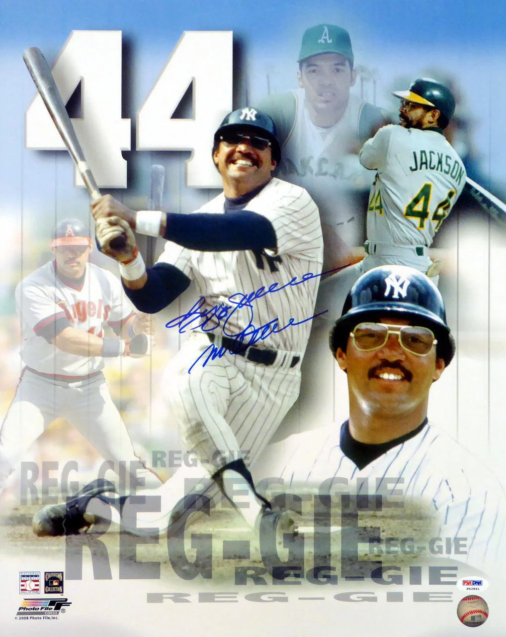 Reggie Jackson Autographed Framed 16x20 Photo New York Yankees "Mr. October" PSA/DNA Stock #200371 - Image 2