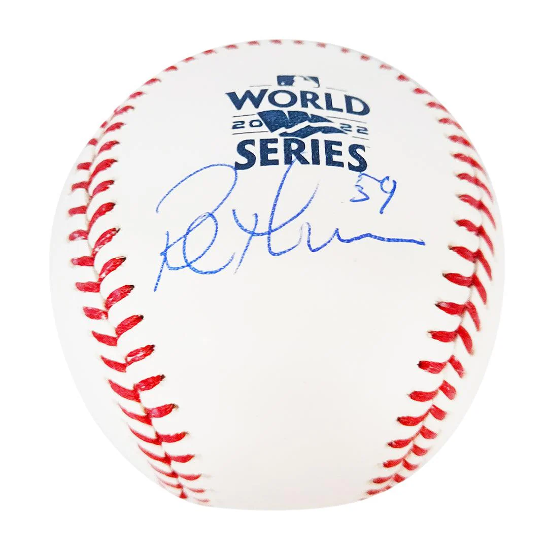 Rob Thomson Signed Rawlings Official MLB World Series Baseball (Beckett)