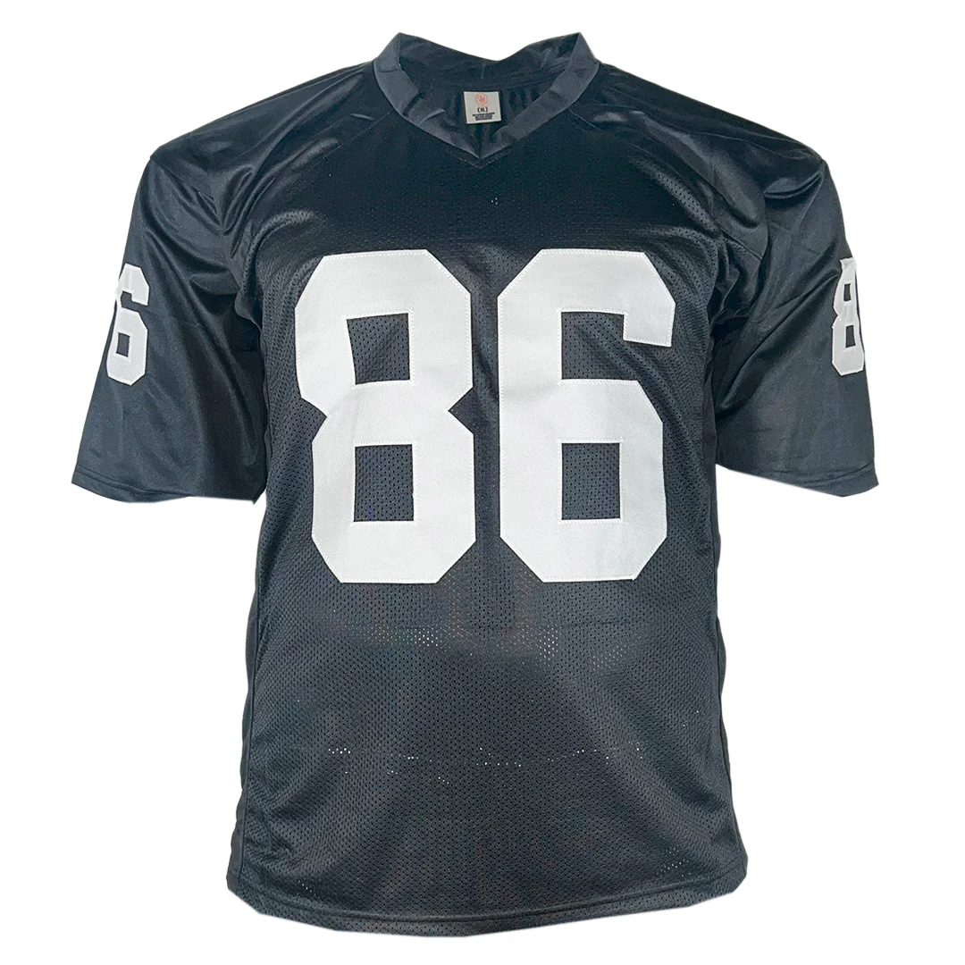 Rocket Ismail Signed Las Vegas Black Football Jersey (Beckett) - Image 3
