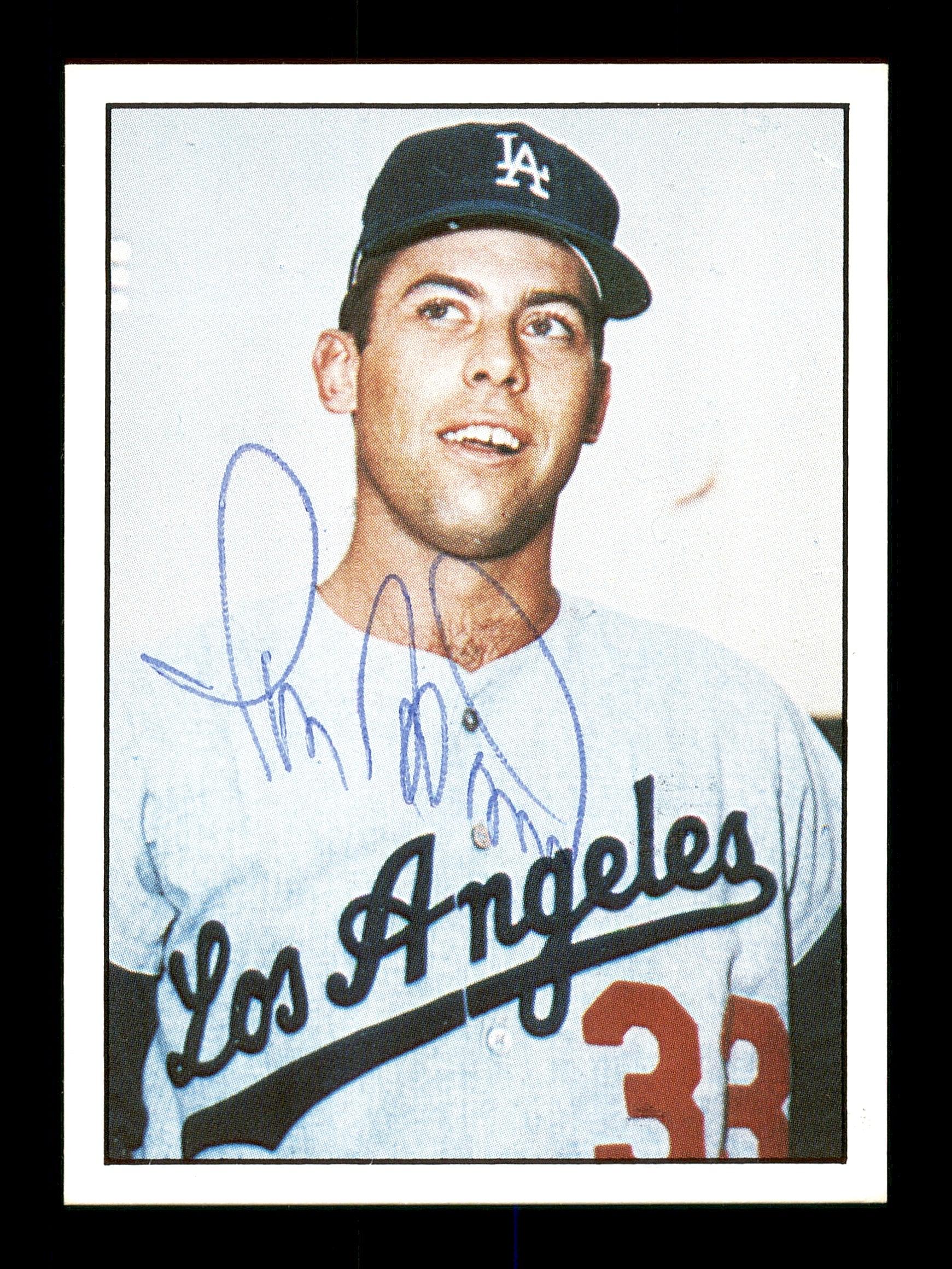 Ron Hunt Autographed 1981 TCMA Card #357 Los Angeles Dodgers SKU #171620