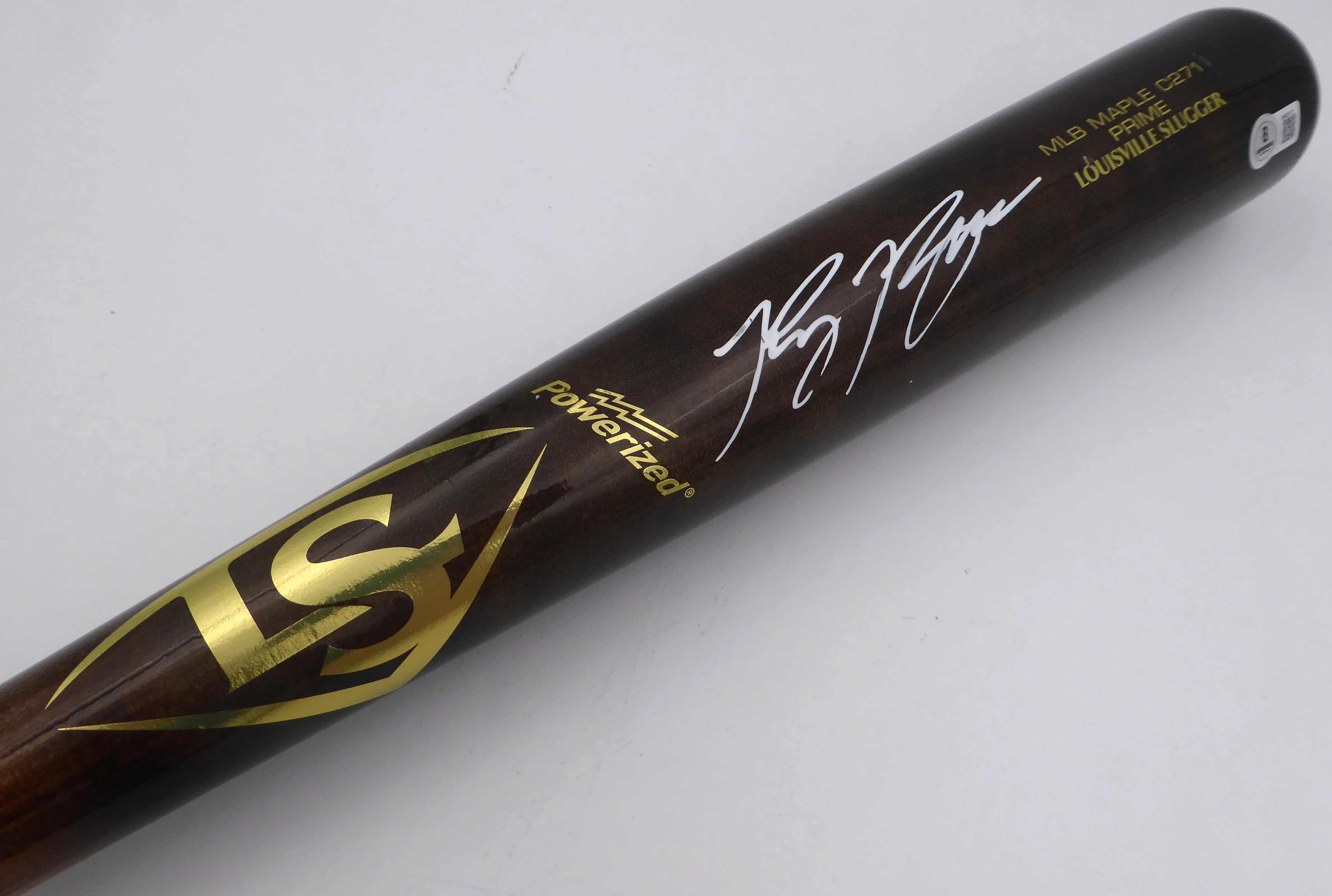 Ryan Braun Autographed Game Model Louisville Slugger C271 Bat Milwaukee Brewers Beckett BAS QR #BM02113