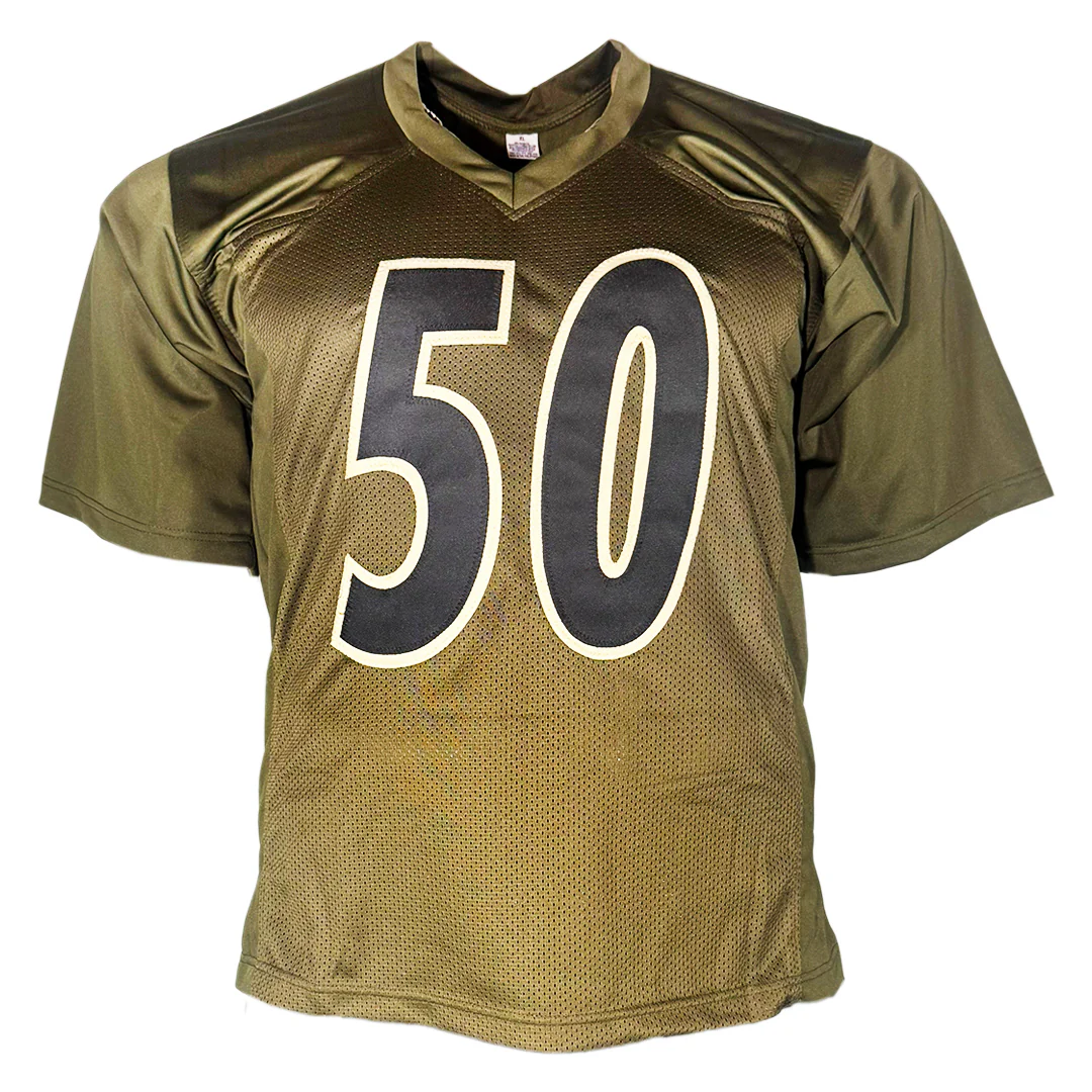 Ryan Shazier Signed Pittsburgh Salute to Service Football Jersey (JSA) - Image 3