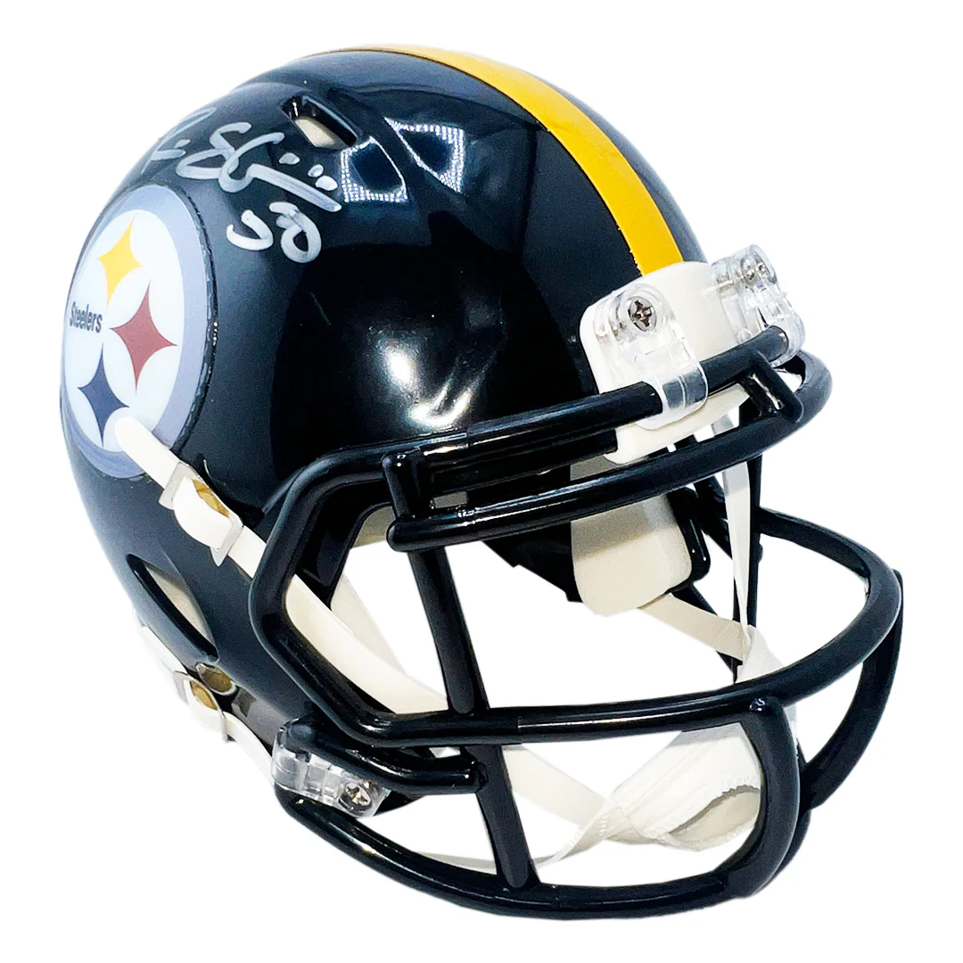 Ryan Shazier Signed Pittsburgh Steelers Speed Mini Football Helmet (JSA) - Image 3
