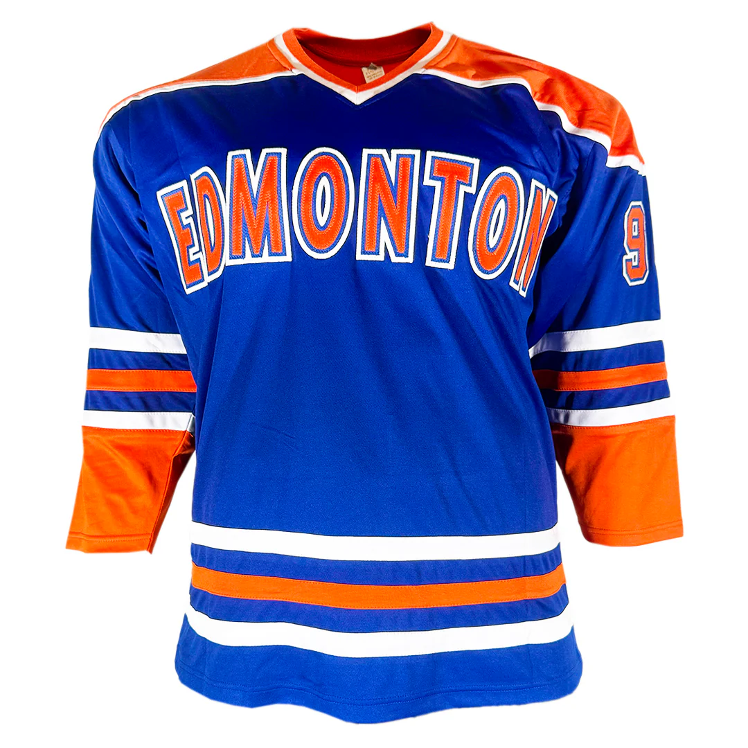 Ryan Smyth Signed Edmonton Blue Hockey Jersey (JSA) - Image 3