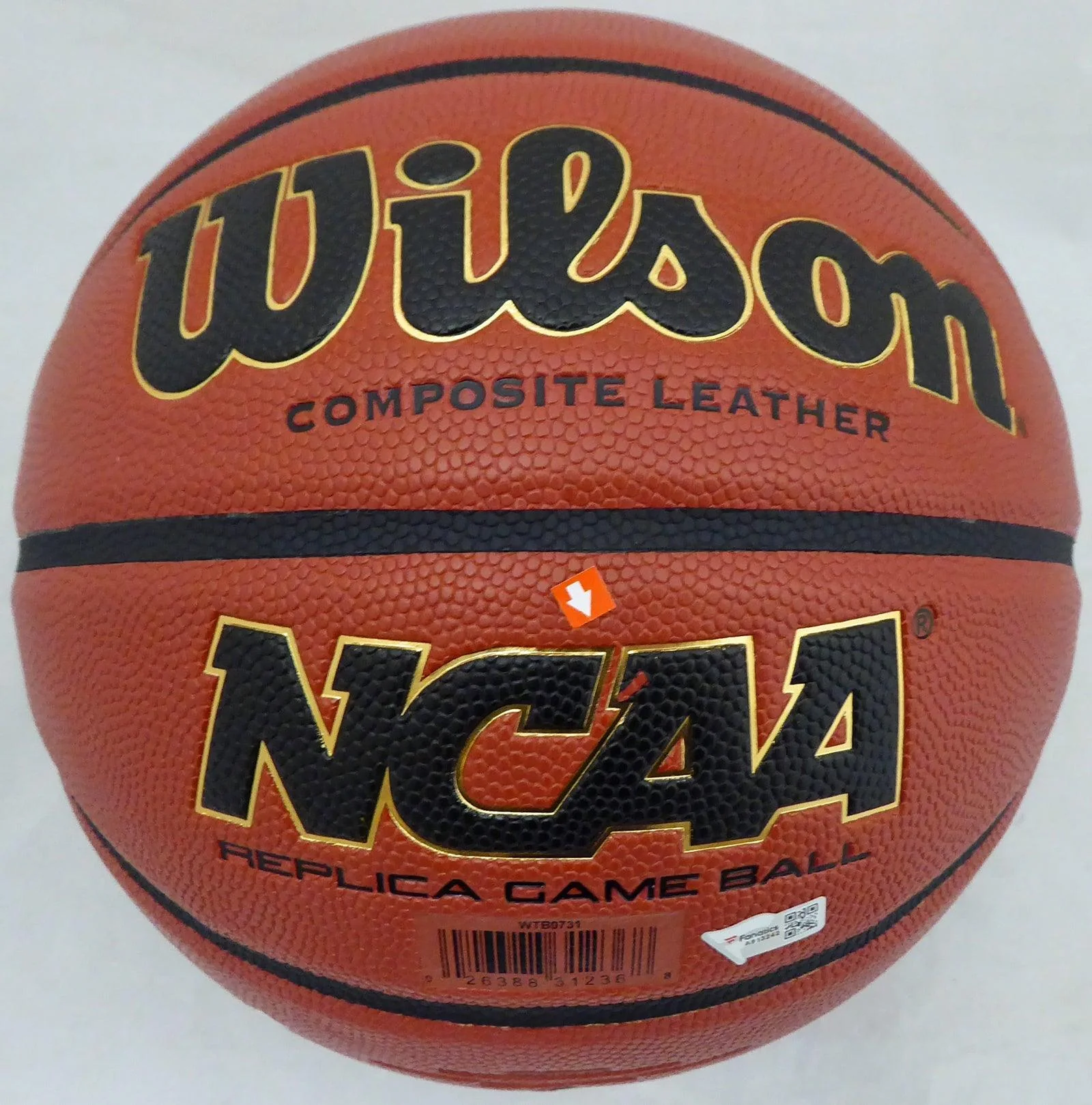 Sabrina Ionescu Autographed Official Wilson NCAA I/O Basketball Oregon Ducks Fanatics Holo Stock #185091 - Image 2