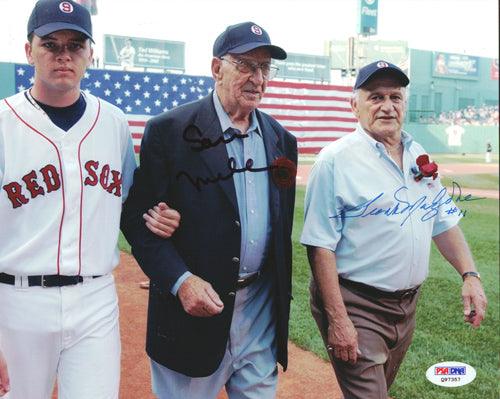 Sam Mele & Frank Malzone Autographed 8x10 Photo Boston Red Sox PSA/DNA #Q97357