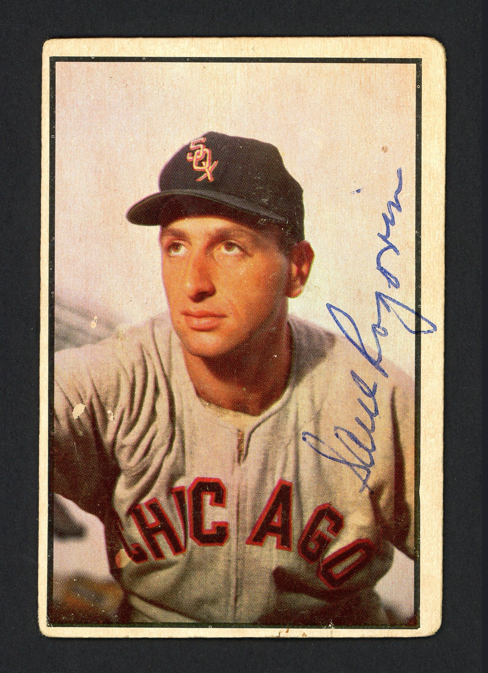 Saul Rogovin Autographed 1953 Bowman Card #75 Chicago White Sox SKU #164326