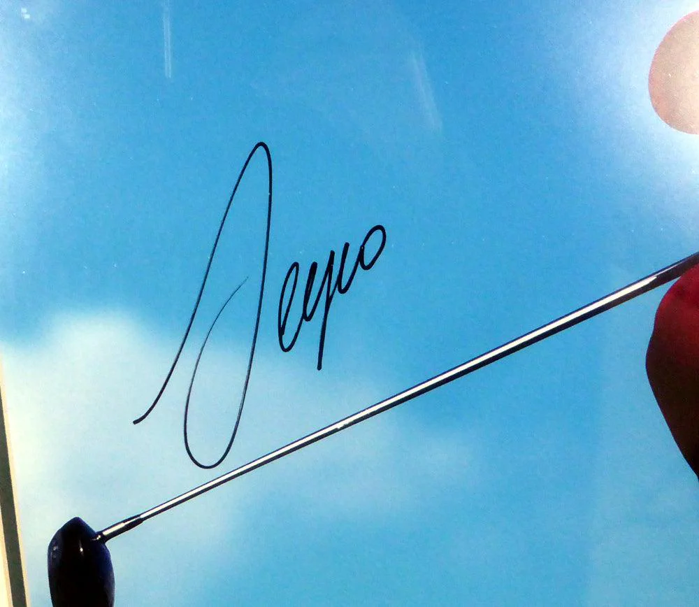 Sergio Garcia Autographed Framed 16x20 Photo LE #/100 UDA Holo Stock #146665 - Image 2