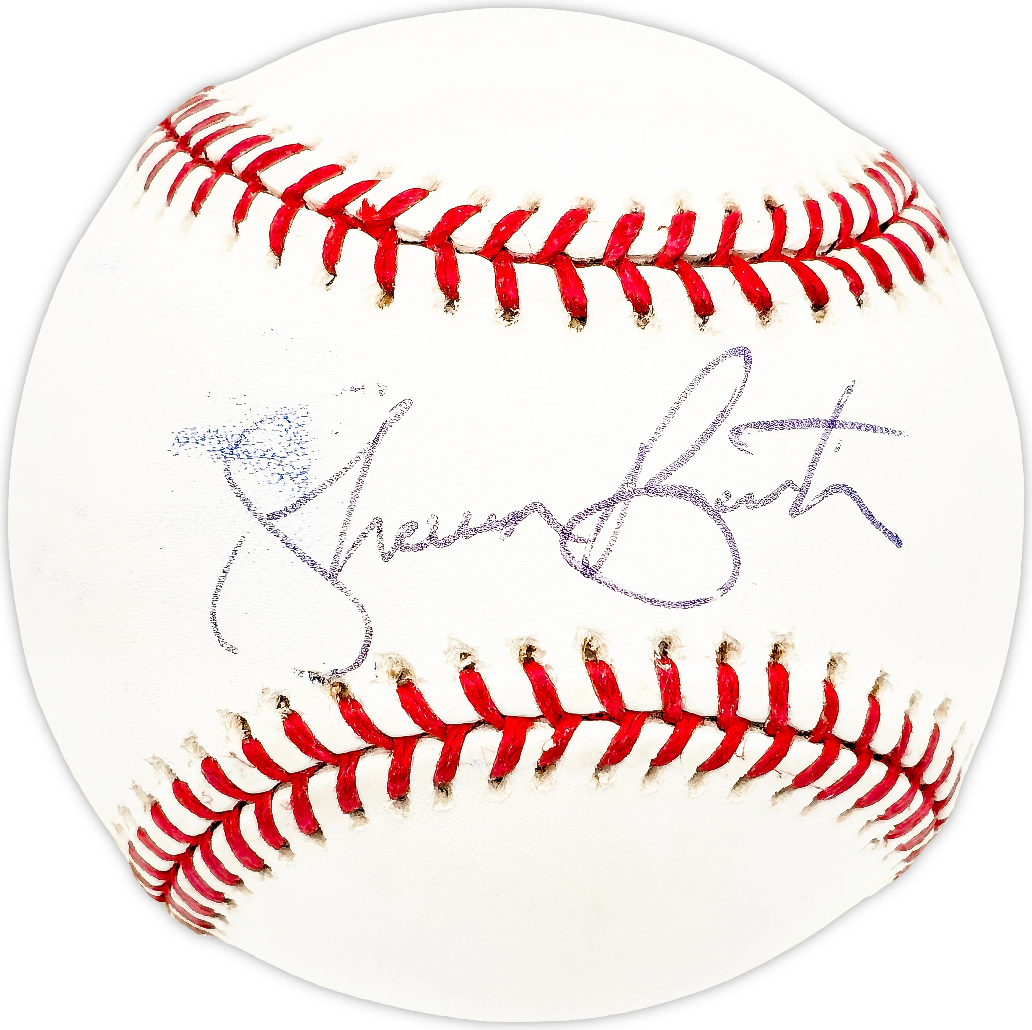 Shawn Barton Autographed Official MLB Baseball San Francisco Giants