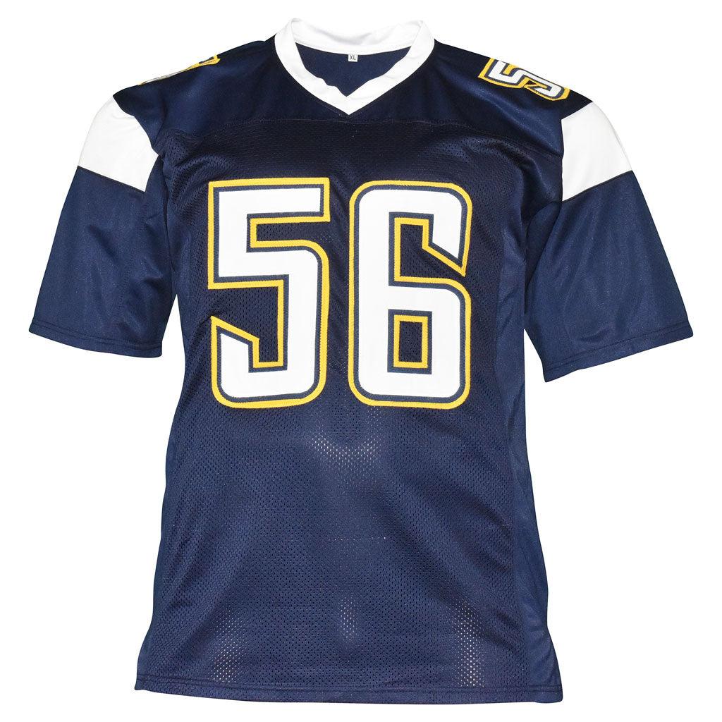 Shawne Merriman Signed San Diego Navy Football Jersey (JSA) - Image 3