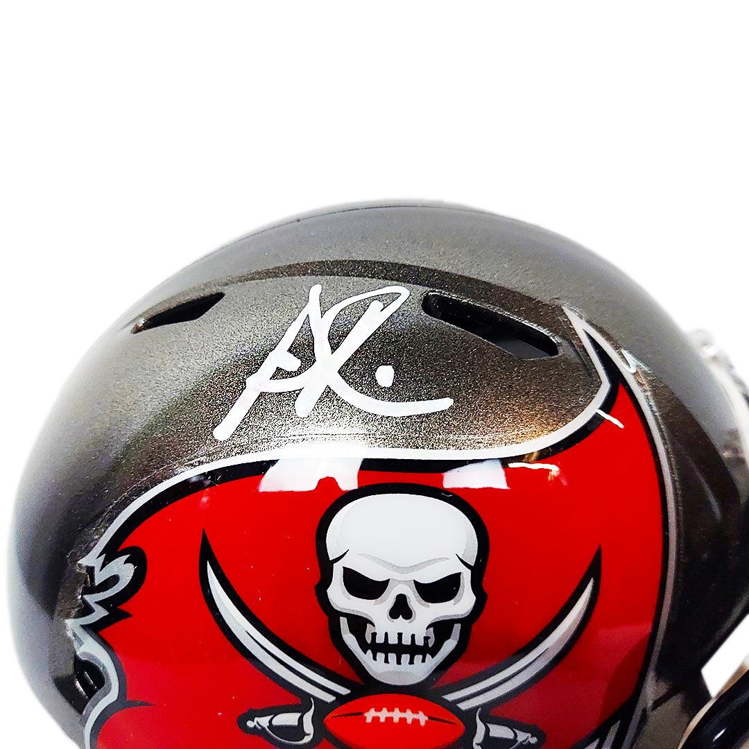 Simeon Rice Signed Tampa Bay Buccaneers Speed Mini Football Helmet (Beckett) - Image 2